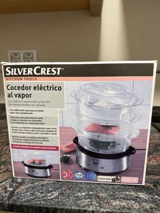 SilverCrest Cocedor Eléctrico al Vapor