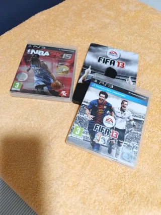 2 Juegos PS3: NBA 2K15 y FIFA 13