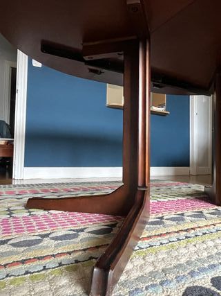 Mesa extensible de teca