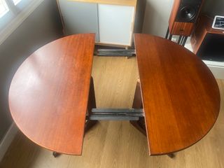 Mesa extensible de teca