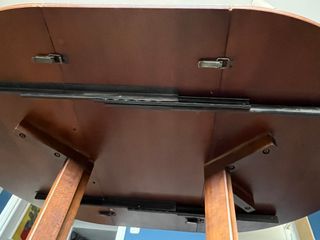 Mesa extensible de teca