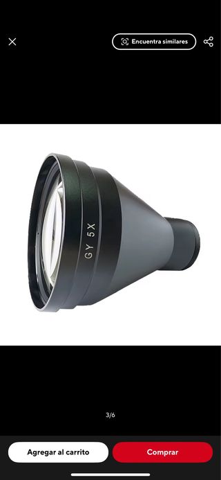 Lente x5 ITT (PVS-14) Nuevo