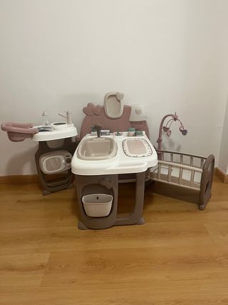 Casa de muñecas Baby Nurse con 3 áreas