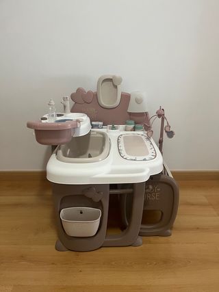 Casa de muñecas Baby Nurse con 3 áreas
