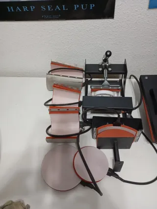 Prensa de Sublimación 8x1