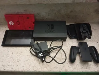 Nintendo Switch Negra Completa