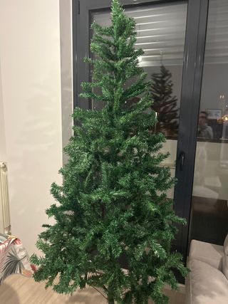 Árbol de Navidad artificial verde