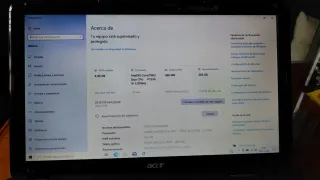 Portátil Acer Aspire Azul