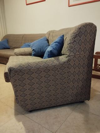 Sofá 2 plazas estampado