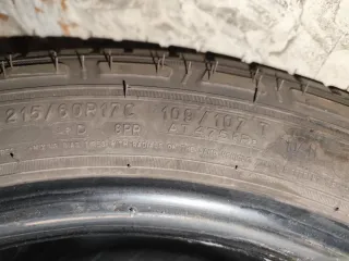 215/60/17/ 109 ,107 T  y 104HNeumáticos Michelin,