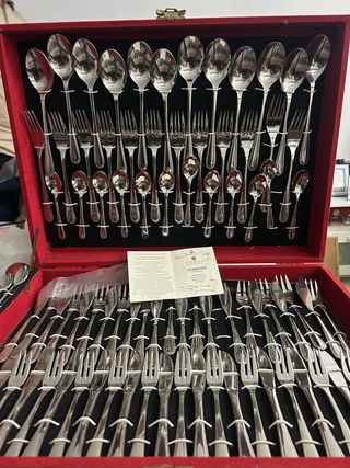 Cubertería de Acero Inoxidable - Set Completo