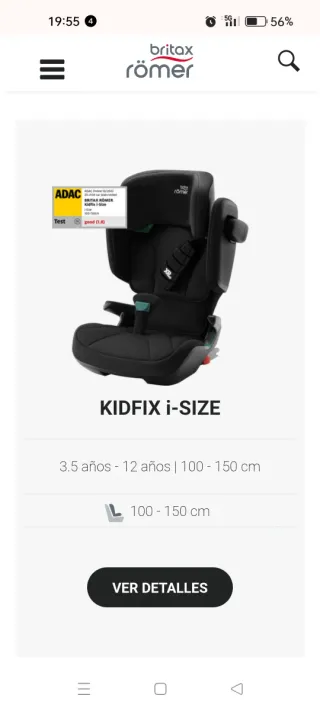 Silla coche Britax Römer 3-12 años