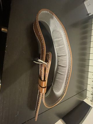 Cinturón Lumbar Levantamiento Pesas Piel