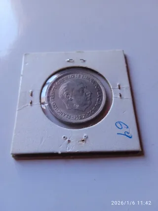 25 pesetas SC.1957-69 Estado Español
