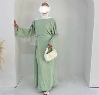 Vestido Modesto 3 Colores Todas las tallas