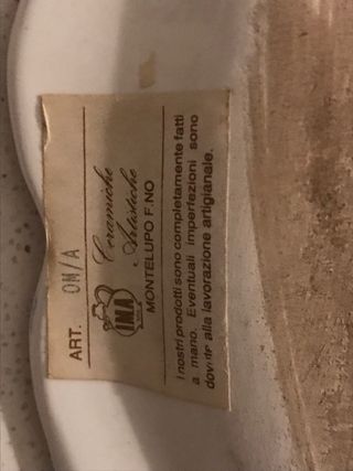 2 Piatti decorativi blu e bianchi