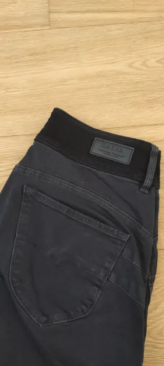 Pantalón pitillo Salsa Jeans azul marino