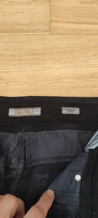 Pantalón pitillo Salsa Jeans azul marino