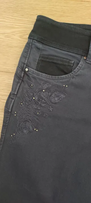 Pantalón pitillo Salsa Jeans azul marino