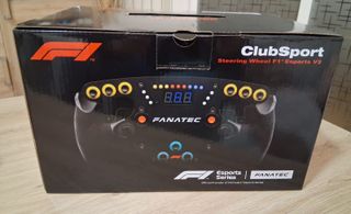 Volante Fanatec F1 Esports V2 con QR1