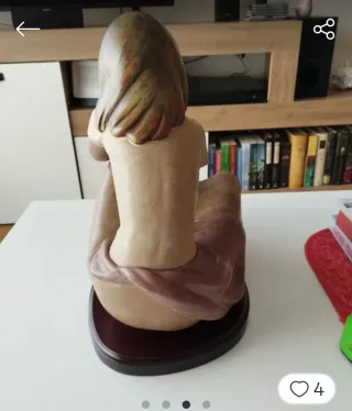 Figura Lladró Niña con Pájaro