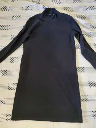 Vestido de inverno preto