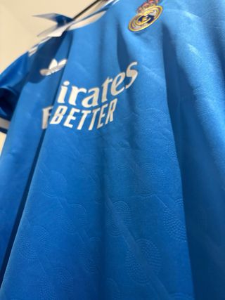 3ra Camiseta Real Madrid Azul 25/26 - Mujer