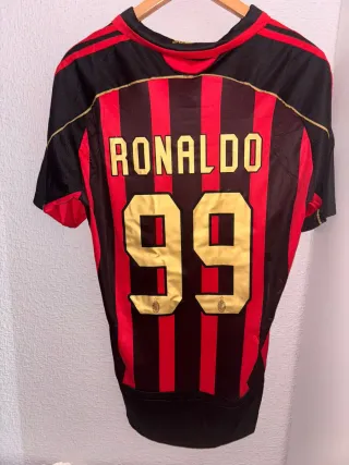 Camiseta Retro Fútbol Ac Milan Ronaldo 06/07 XL