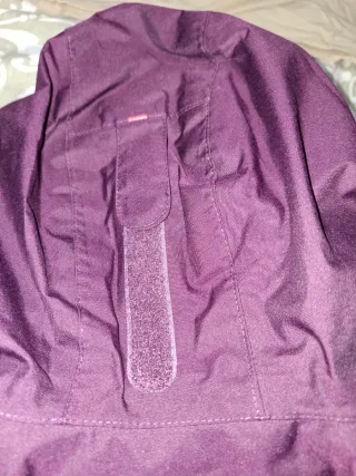 Chubasquero niña Quechua morado