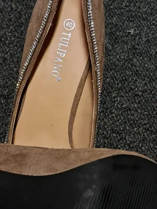 Scarpe Tulipano con tacco e strass