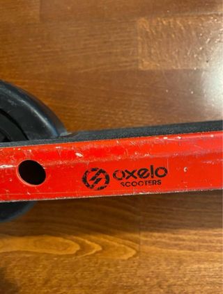 Patinete Oxelo Decathlon Rojo