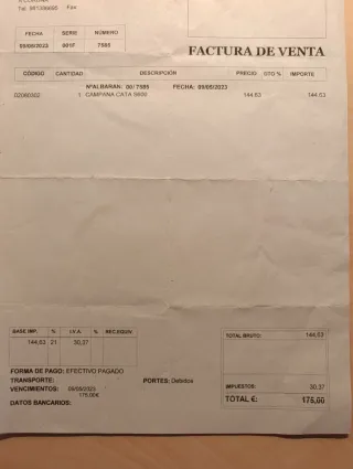 Campana extractora CATA S600