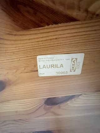 Mesa Comedor IKEA LAURILA Madera