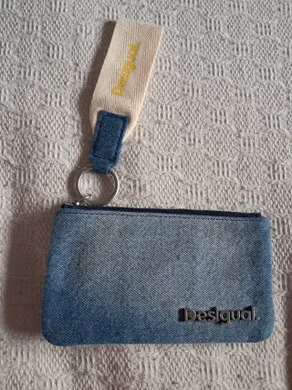 Monedero Desigual vaquero nuevo