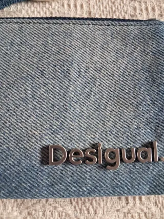 Monedero Desigual vaquero nuevo