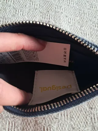 Monedero Desigual vaquero nuevo
