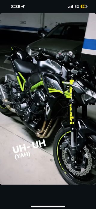 Kawasaki Z900 2022 A2 – 23.800 km – Muy cuidada