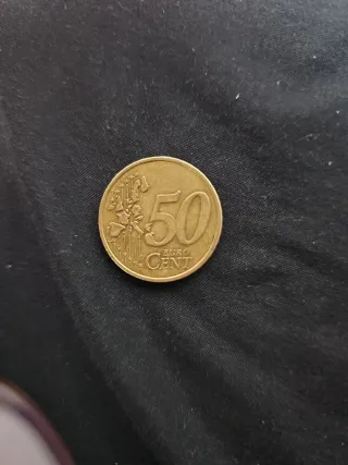 Moneda 50 céntimos RF 2001