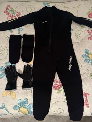Traje Neopreno OWNTOP con Guantes y Calcetines