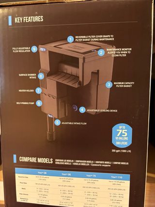 Filtro Cascada Tidal 75 Seachem