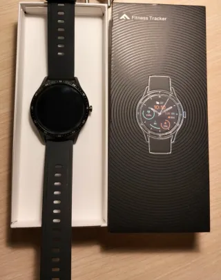 Reloj Fitness Tracker Negro