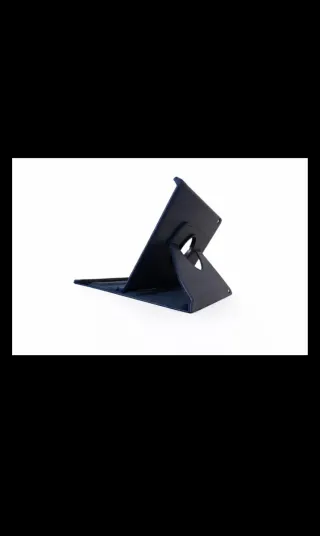 Funda giratoria para tablet azul y rosa