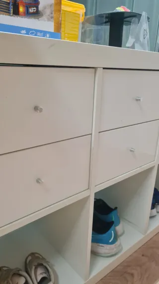Cajones Kallax blancos