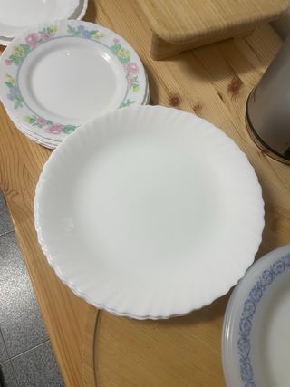 Vajilla Mixta Blanca