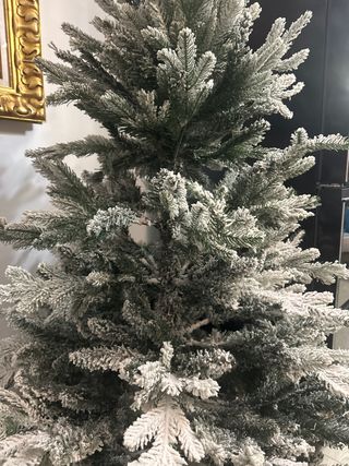 Árbol de Navidad 1.60m con Nieve Artificial