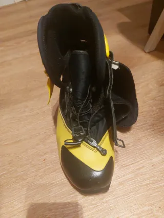 Botas Esquí Fondo Skating Salomon Amarillas