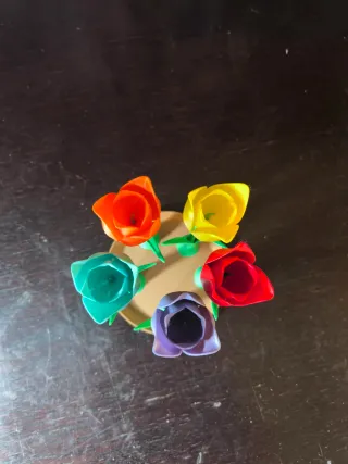 Tulipanes Decorativos Centro de Mesa