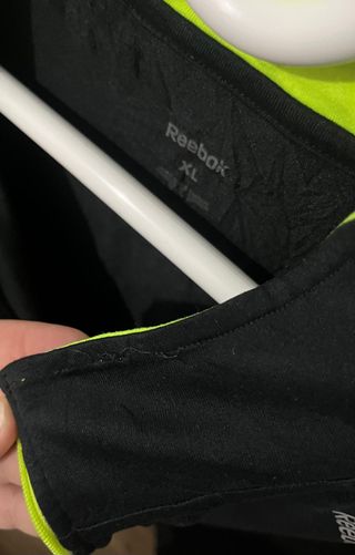 Sweat technique léger noir Reebok running