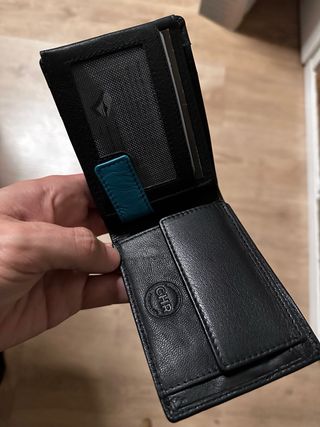 Cartera Cacharel Hombre Negra