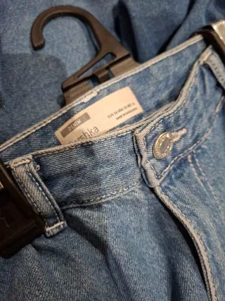 Pantalones vaqueros cargo anchos
